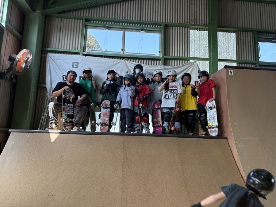 FUNのスケートパークでの活動