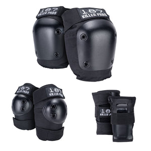 187 KILLER PADS JUNIOR PAD SIX PACK SET / BLACK