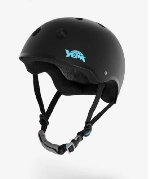YEPA T-SHELL PRO HELMET / HAWK MATTE BLACK/TEAL