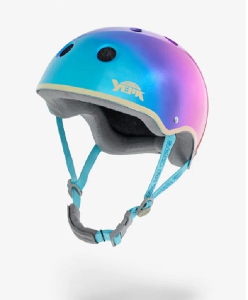 YEPA T-SHELL PRO HELMET / LIZZIE METALLIC LAKE SUNSET