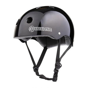187 KILLER PADS PRO SKATE HELMET / BLACK GLOSSY