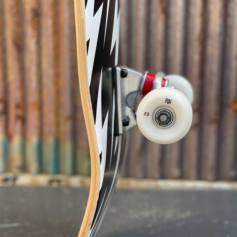 FUN naughty EX-1 スケートボード用ハードウィール 52×33mm 4個セット